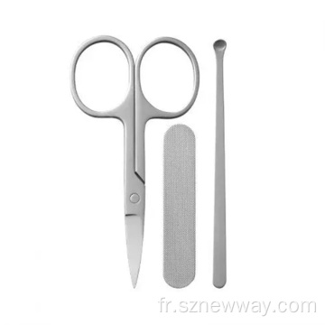 Mijia Clippers à ongles Ensemble acier inoxydable 5 in1